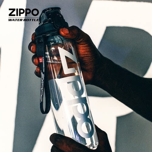 Zippo塑料水壶大容量学生