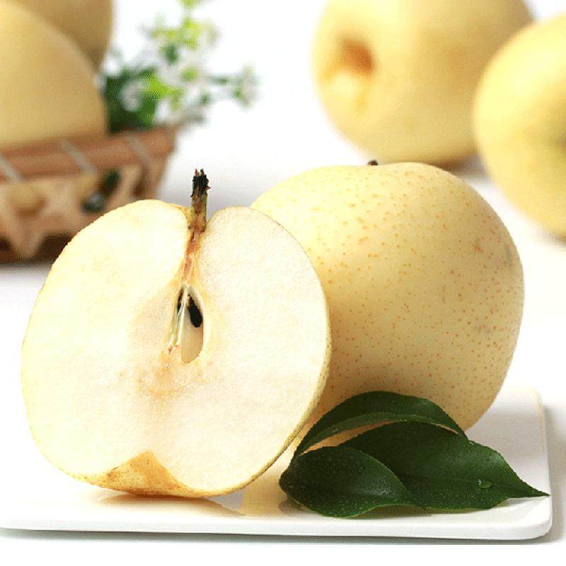 雪梨新鲜多汁水果梨清火雪花梨冰糖雪梨水果梨子5斤