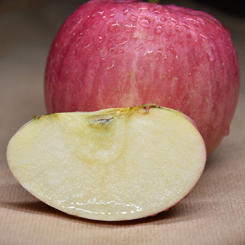 新鲜脆甜陕西洛川红富士特大苹果无蜡马栏红苹果水果当季送礼品