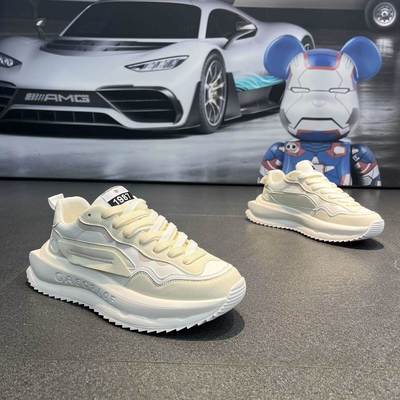 香港ITMY3 秋季新款男鞋厚底休闲运动鞋潮流增高老爹鞋华夫阿甘鞋