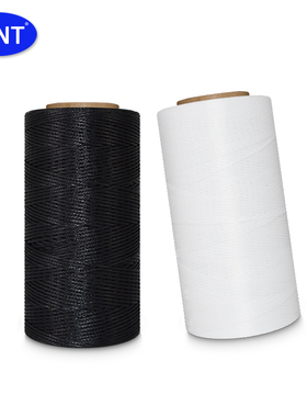 120克黑白色扁蜡线150D210D皮革专用线DIY饰品2019新款新品促销