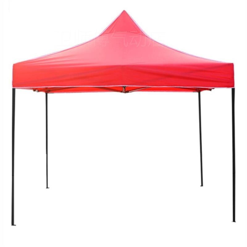 。户外广告帐篷遮阳篷折叠印字定制伸缩式四脚大伞四角防雨棚摆摊