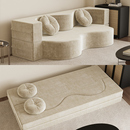 模块压缩折叠沙发床一体两用新款 小户型卧室客厅单双人懒人榻榻米