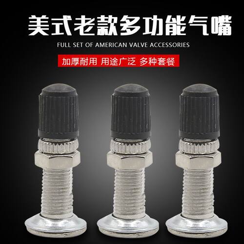自行车气嘴英式美式气门芯打气嘴