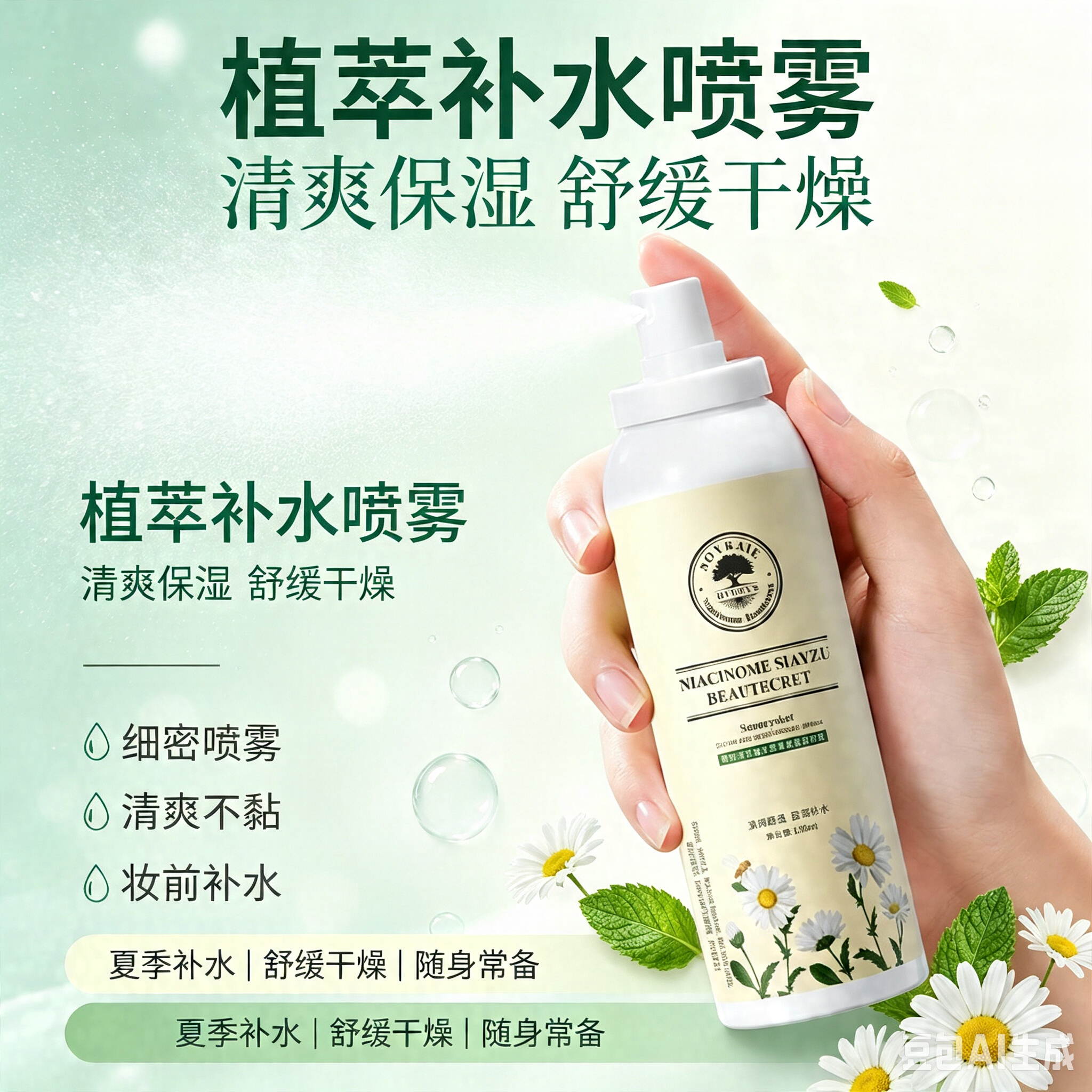 正品正宗洋甘菊爽肤水孕妇品牌正品女性、男性和儿童补水、保湿和