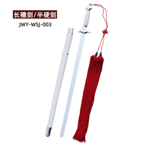 聚武园传统武术初练表演长穗剑