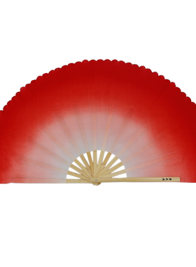 聚武园竹扇骨左右手木兰扇舞蹈扇