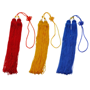 中剑穗总长70厘米杨氏太极剑穗武术剑穗剑须剑袍流苏不脱丝无静电