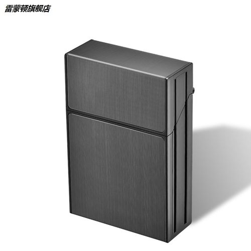 香烟盒子不锈钢翻盖磁铁自动烟盒铝合金保护