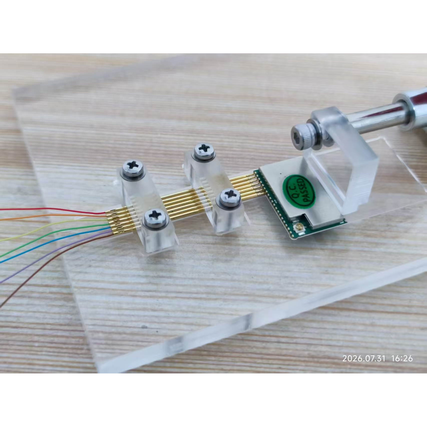 邮票孔 半孔 模块 烧录治具 测试架 PCB 工装 夹具 探针图片