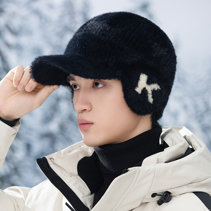 时尚2025新款毛线帽保暖防寒户外