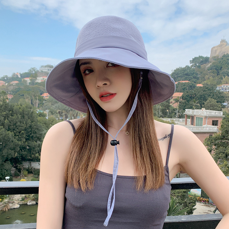 欢瑾渔夫帽遮阳甜美可爱女夏大檐