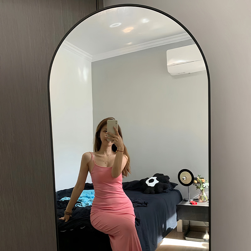 全身镜全身服装店专用全身镜落地镜家用化妆美颜瘦身全身镜子贴墙
