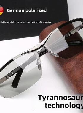 德国技术钓鱼射击观鱼偏光太阳镜防远光灯驾驶特别男士太阳镜
