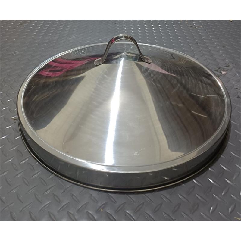 单买蒸笼盖子 不锈钢特大锅盖多款圆形锅盖商用蒸格脚架厨房用品
