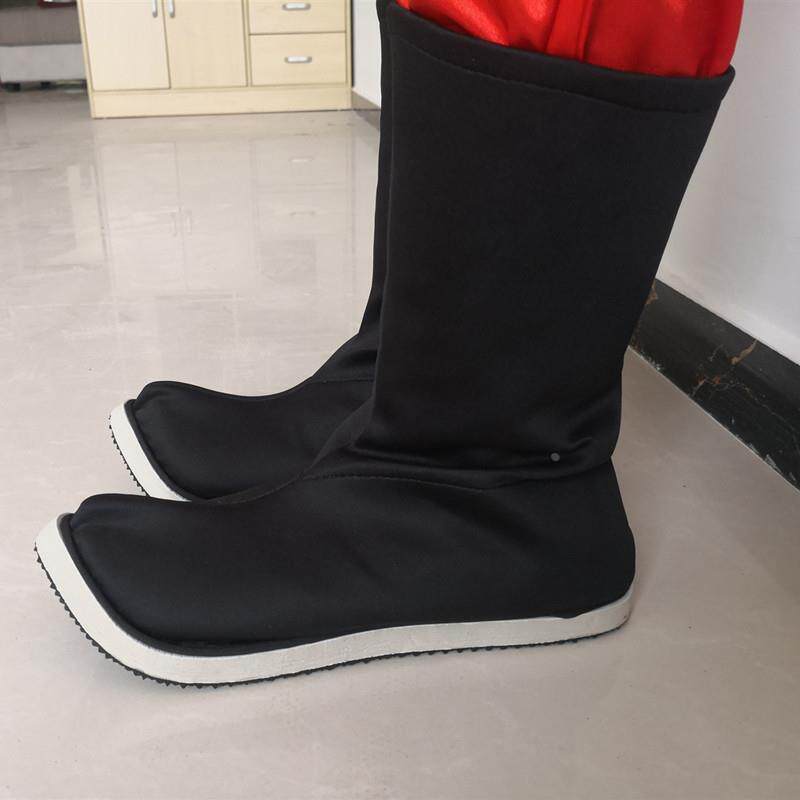 春秋战国男女古风翘头古装武侠靴子汉服鞋将军皂靴古代衙役官朝靴