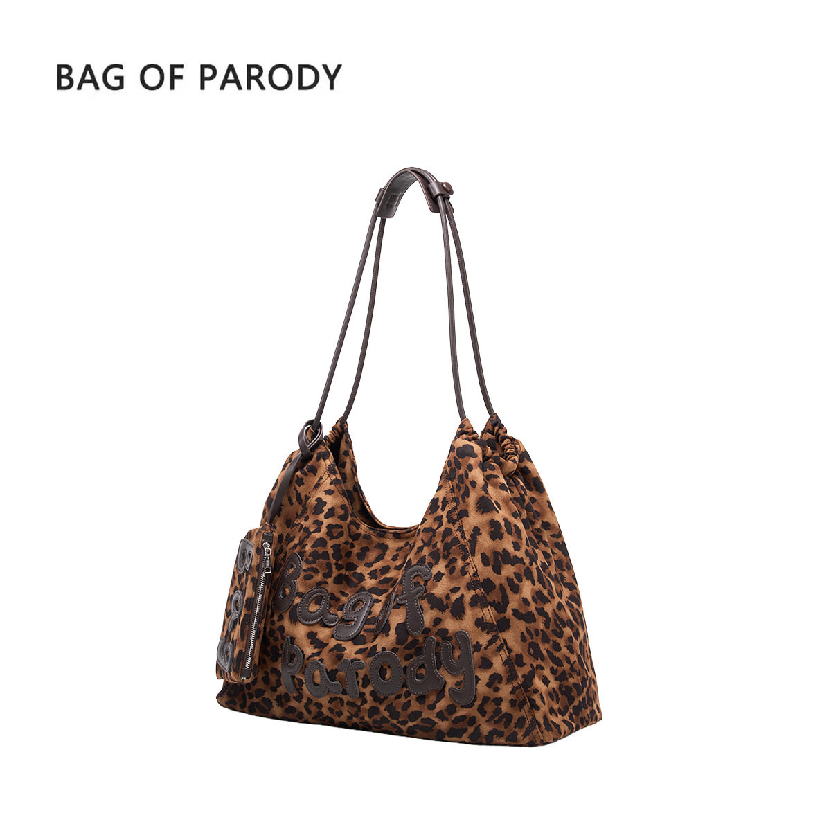 豹纹包包 2025秋冬大包女大容量 托特包感 帆布包韩系慵懒风