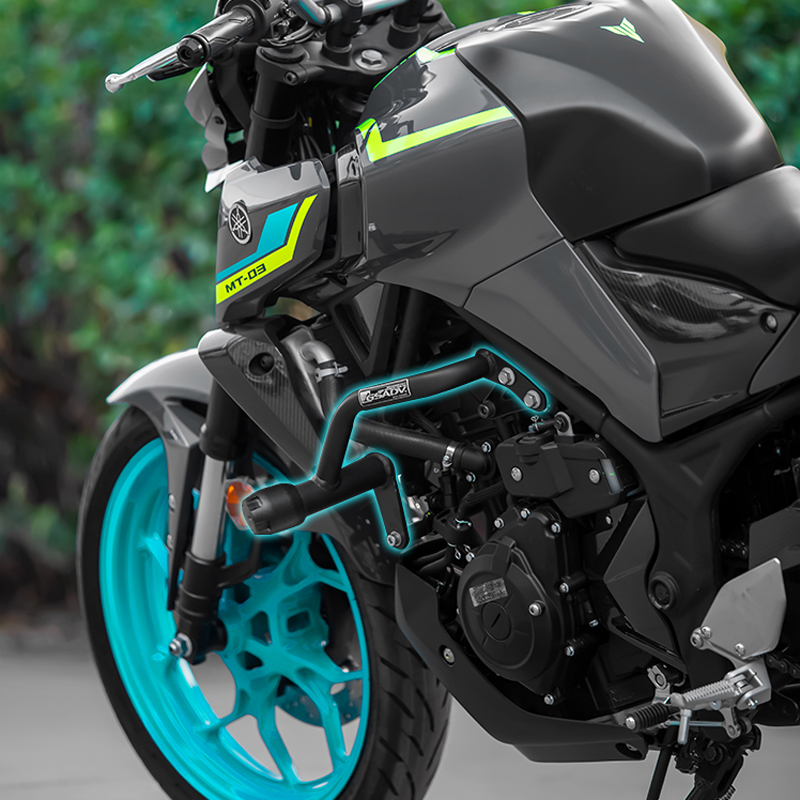 雅马哈MT03防摔缓冲护杠保险杠