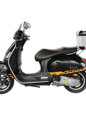 GSADV适用维斯帕Vespa300尾箱比亚乔150尾箱改装铝合金后尾箱尾架