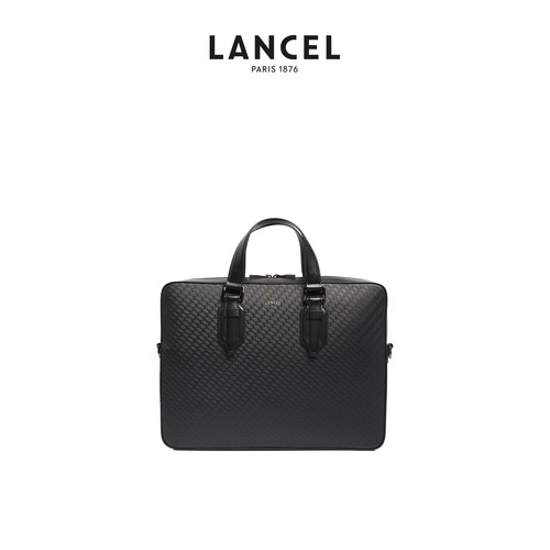 【新品】LANCEL/兰姿 CHARLIE系列男士手提公文包