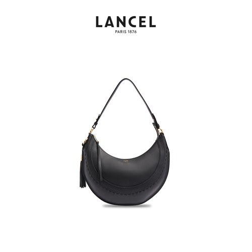 【新品】LANCEL/兰姿 HOBOHEME系列中号腋下包 单肩流浪包