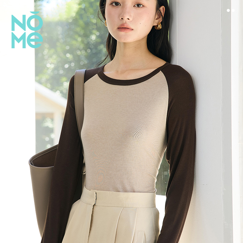 NOME（服饰）羊毛天丝打底衫女