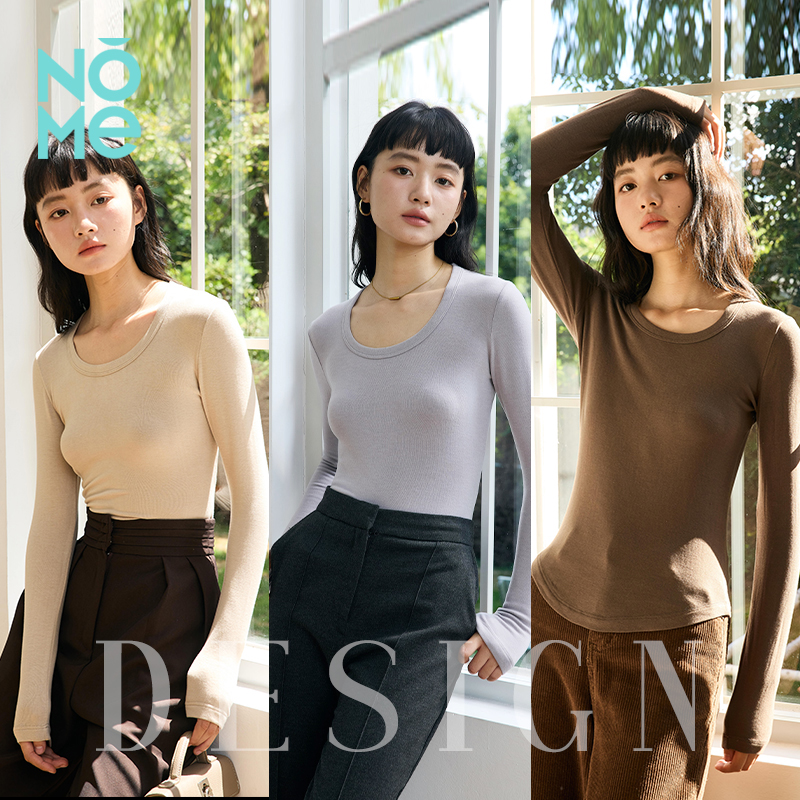 NOME（服饰）内搭纯色修身上衣