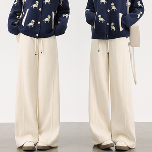 阔腿羽绒裤 美式 女冬季 酷飒风直筒裤 NOME 东北保暖加厚棉裤 服饰