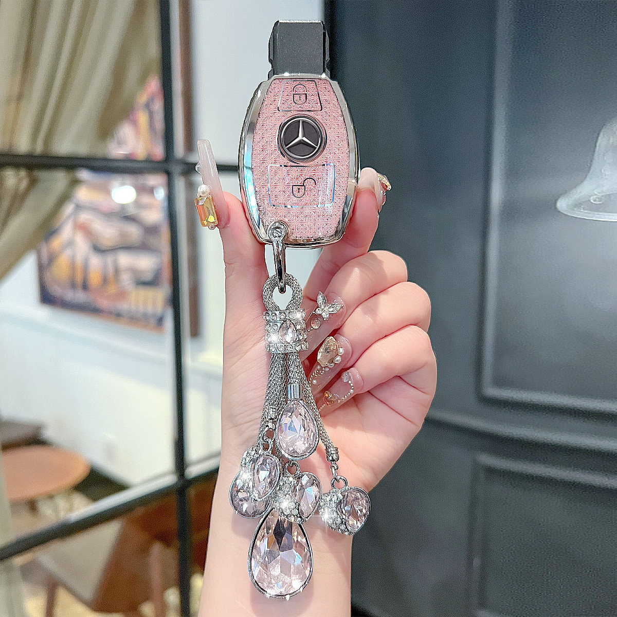 奔驰男女款钥匙包C/E/GL适配