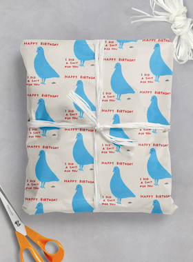 【现货】正品英国进口david shrigley幽默恶搞礼品包装纸书皮