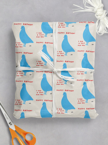 【现货】正品英国进口david shrigley幽默恶搞礼品包装纸书皮