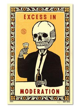 【现货】美国Ravi Zupa美式复古特种纸印刷挂画装饰画