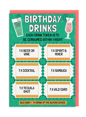 【现货】英国Ohh Deer联名AbiGoLucky创意生日毕业离职祝福贺卡