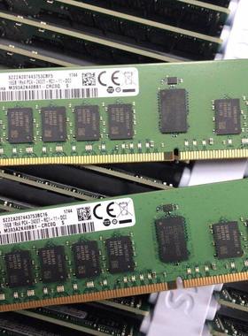 16G 1RX4 PC4-2400T-RC1-11 M393A2K40BB1-CRC0Q服务器内存条