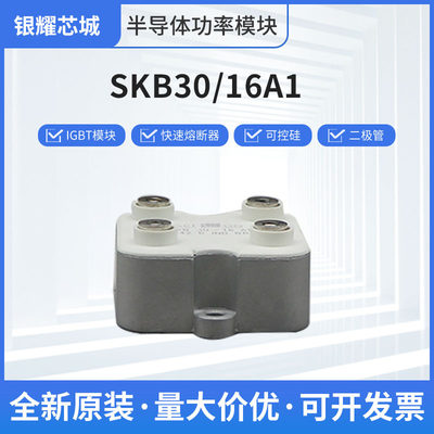 全新整流桥模块SKB30-16A1功率可控硅晶闸管全新供应