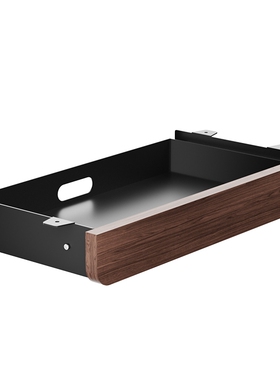 ZOMO加装电脑桌抽屉 桌下抽屉收纳 海福乐滑轨 升降书桌通用型