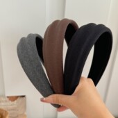 条纹布艺宽边发箍女2025新款 洋气发卡发饰 高颅顶洗脸压发头箍时尚