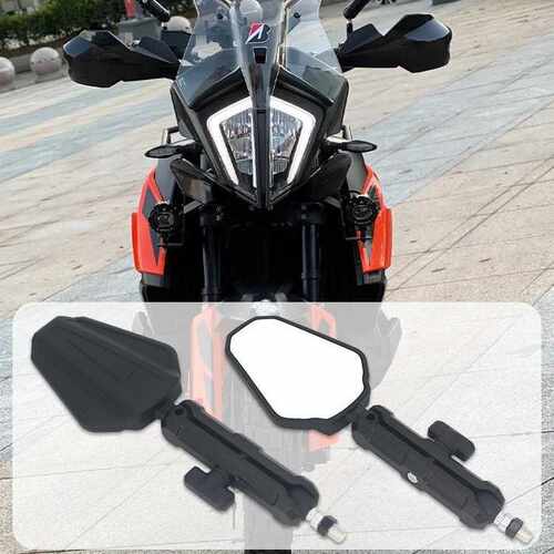 适用KTM390 790 890 1290duke改装折叠后视镜ADV反光镜西风倒车镜