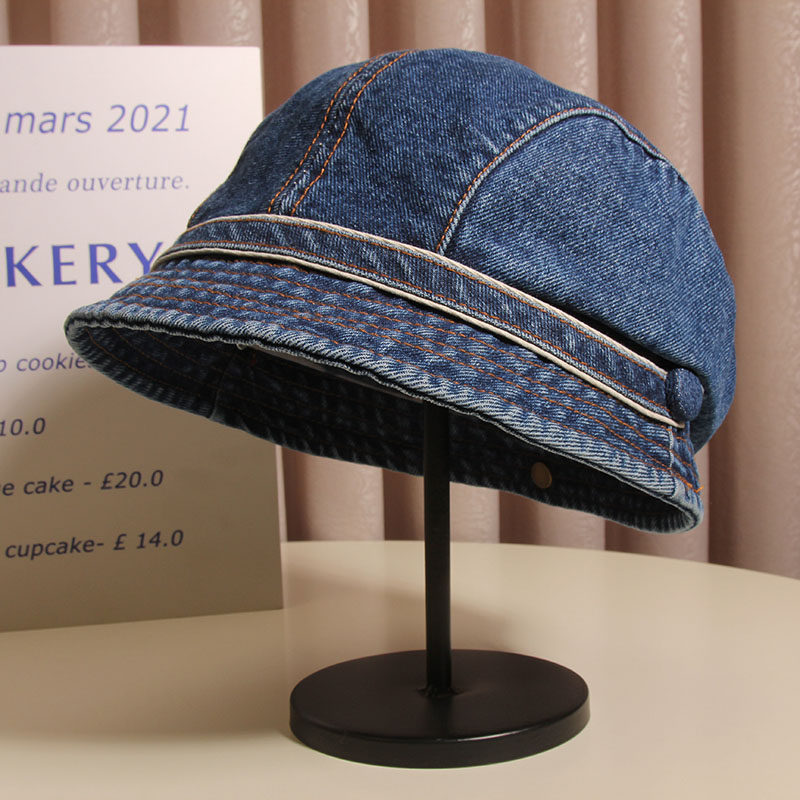 日系牛仔渔夫帽复古堆堆帽女春夏时尚贝雷帽短檐盆帽显脸小画家帽,服饰配件/皮带/帽子/围巾,帽子,淘宝优惠券,粉丝福利购,淘宝优惠卷