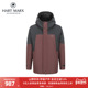 哈特马克斯2025年冬男士 白鹅绒 户外休闲连帽防水保暖羽绒服男