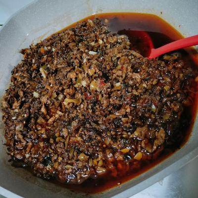 彭水特产  盐菜肉沫臊子  手工美食早餐 一份一罐 全店满3份包邮