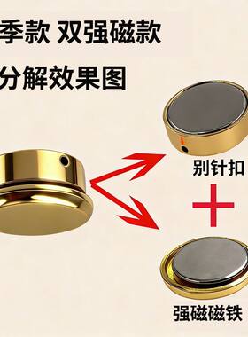 校徽佩戴神器别针转换器