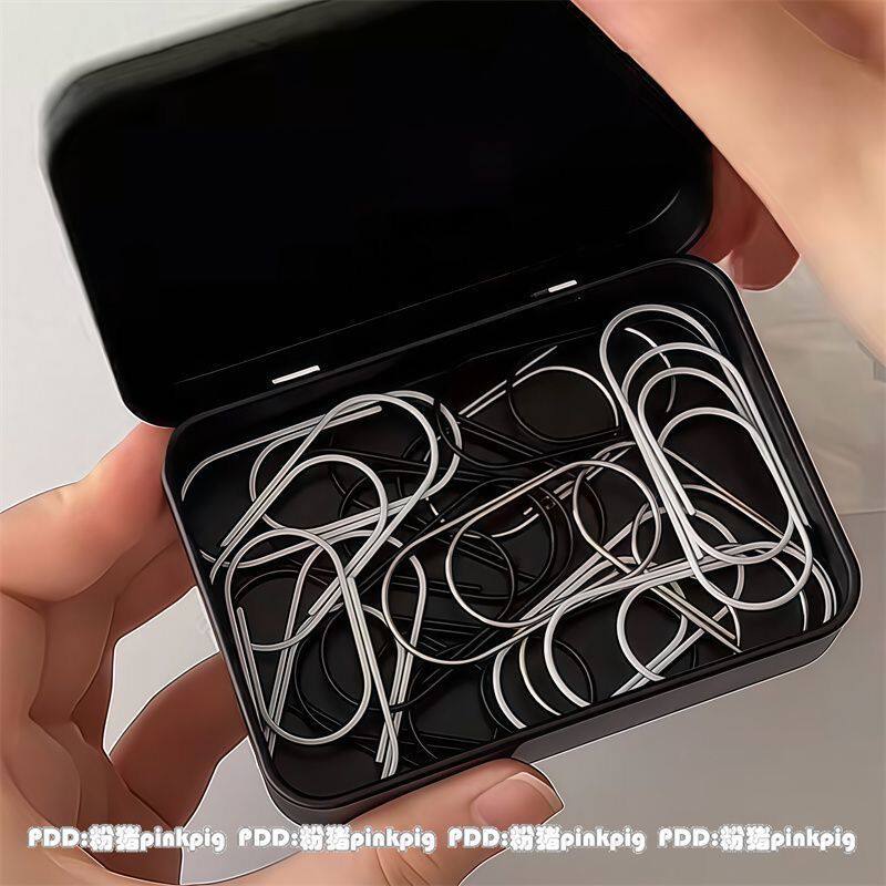 别针万能扣高颜值ins风黑