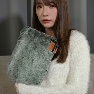 热水袋保护套暖宝宝套袋外套套子单卖电暖宝套子毛绒套布套暖手宝