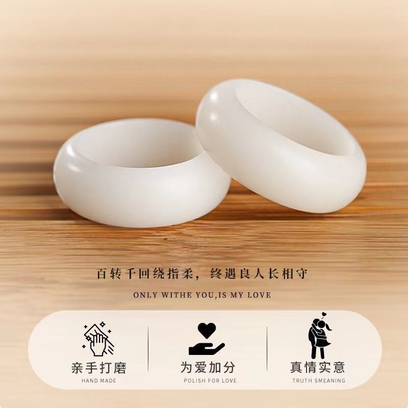 菩提戒指自己打磨木半成