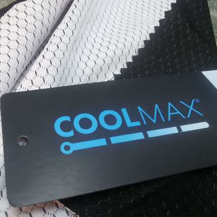 杜邦INVISTA英威达COOLMAX吊牌单向导湿泉州森利涤纶丙纶针织面料