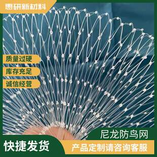 透明网果园防鸟网葡萄防鸟网家禽网养殖网网子尼龙网防护网