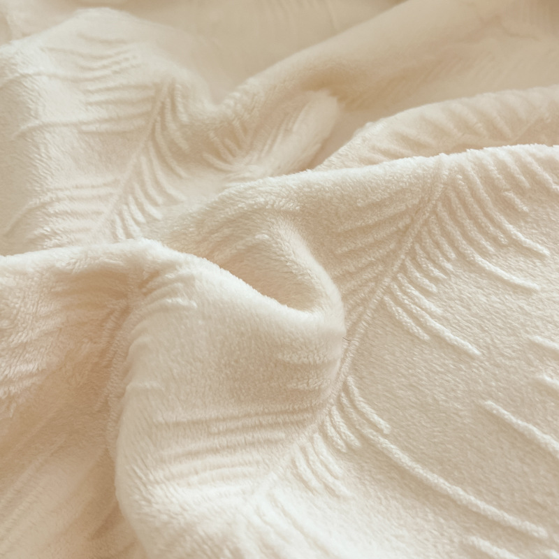 牛奶绒四件套冬季加厚珊瑚绒法兰绒床单双面绒被套床上用品床笠款