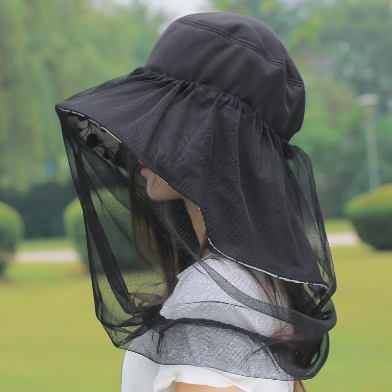 沙灘太陽帶面紗的帽子韓版花朵白色黑色超大沙灘帽綁帶度假蕾絲在類目 服飾配件/皮帶/帽子/圍巾, 帽子中 - 來自Buy2taobao.com提供專業的淘寶代購服務