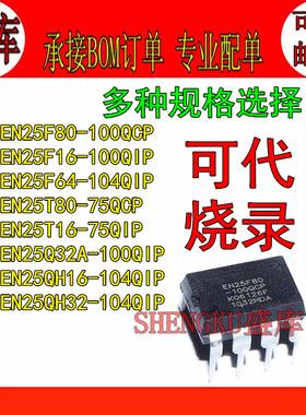 盛库适用EN 25F 25T 25Q 25QH 80 16 32 64-75 100QCP 104QIP DIP